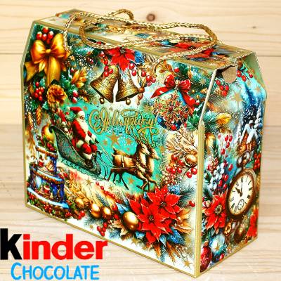 Киндер-подарок на Новый Год детям 2026 в Пушкино