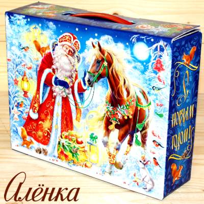 Детский новогодний подарок 2026 года от фабрики Красный Октябрь в Пушкино