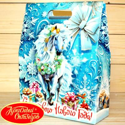 Детский новогодний подарок 2026 года от фабрики Красный Октябрь в Пушкино