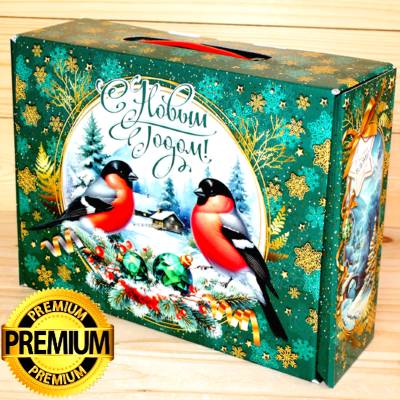 Премиум подарок в картонной упаковке на Новый 2026 год в Пушкино