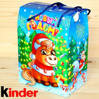 Подарок от Киндер со сладостями на Новый Год 2026 в Пушкино
