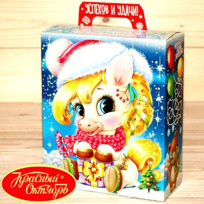 Сладкий новогодний подарок от Красного Октября 2026 в Пушкино