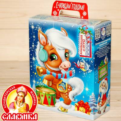 Сладкий новогодний подарок от Славянки 2026 в Пушкино