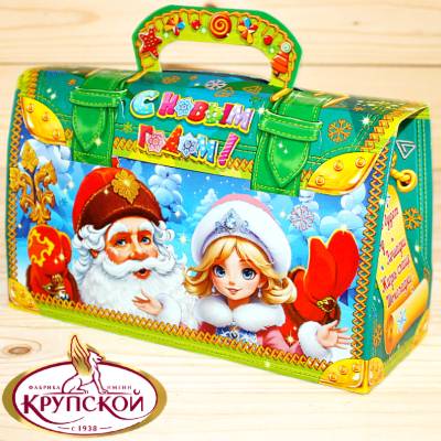 Сладкий новогодний подарок от фабрики Крупская в Пушкино