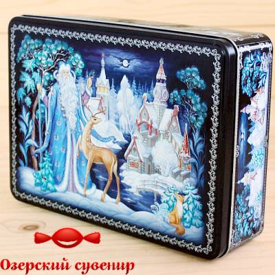 Детский новогодний подарок Озерский Сувенир в жестяной упаковке в Пушкино