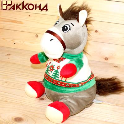 Сладкий новогодний подарок в виде символа 2026 года от фабрики Акконд в Пушкино