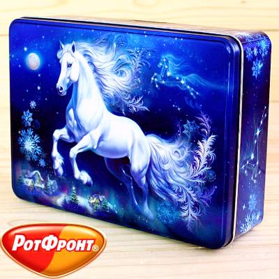 Лошадка с новогодними сладостями от Рот-Фронт в Пушкино