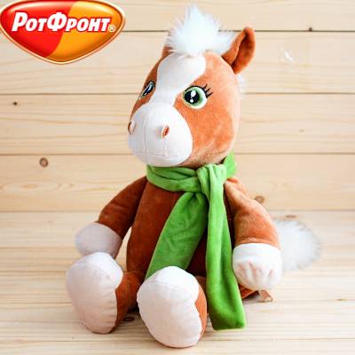 Сладкий новогодний подарок от Рот-Фронт в мягкой игрушке в Пушкино