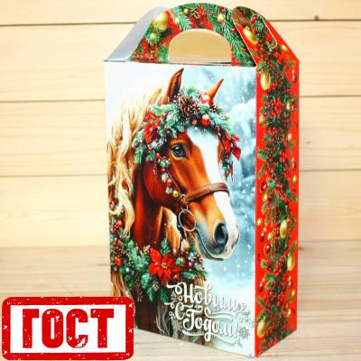 Сладкий новогодний подарок по ГОСТу в жестяной упаковке в Пушкино