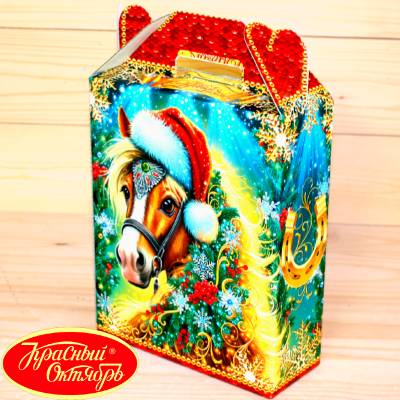 Подарок Красный Октябрь в картонной упаковке в Пушкино