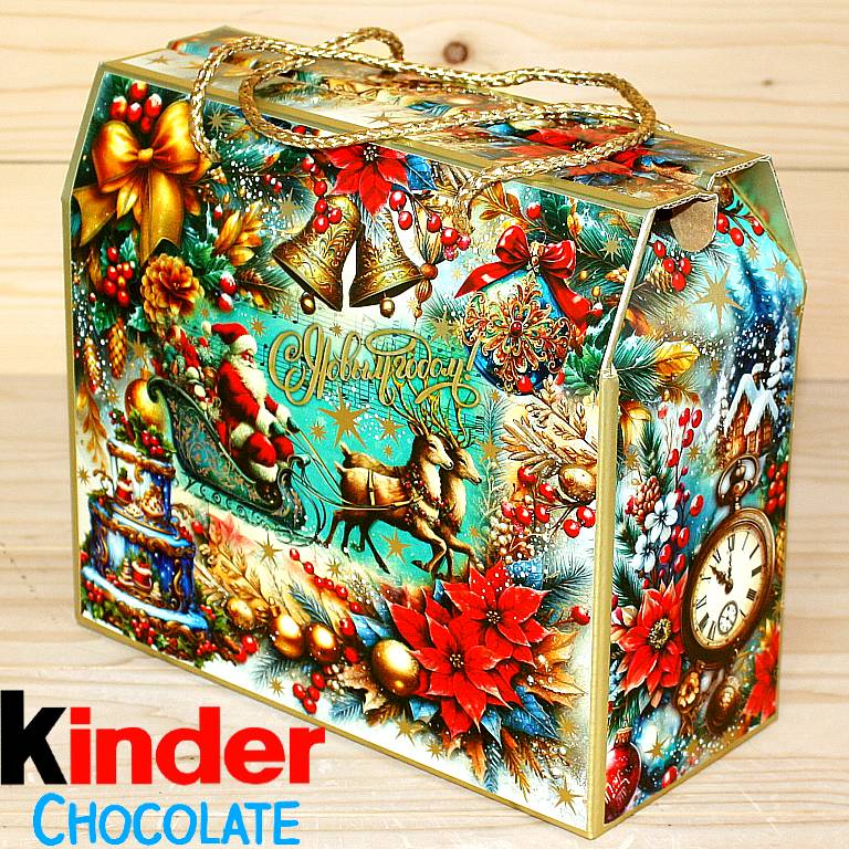 Киндер-подарок на Новый Год детям 2026 в Пушкино