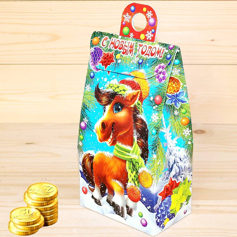 Детский новогодний подарок весом 300 грамм в Пушкино