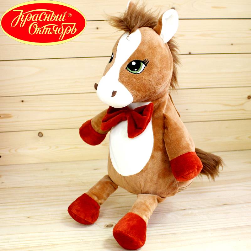 Сладкий подарок в мягкой упаковке от Красного Октября в Пушкино