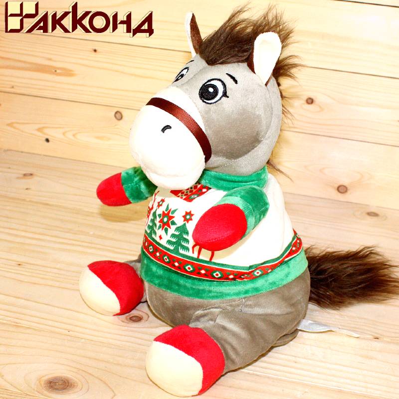 Сладкий новогодний подарок в виде символа 2026 года от фабрики Акконд в Пушкино