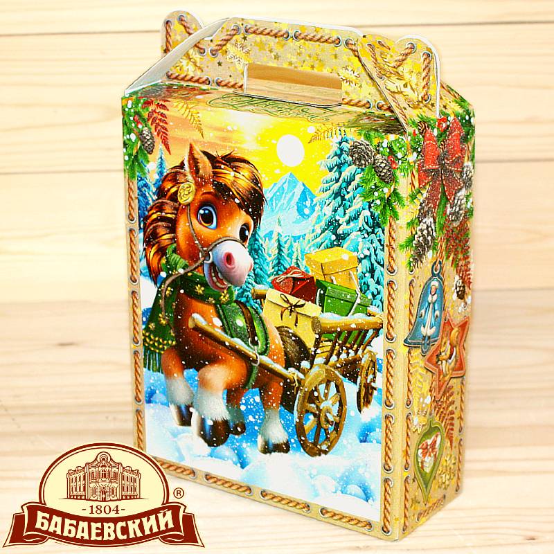 Подарок Бабаевский в картонной упаковке 850 грамм в Пушкино